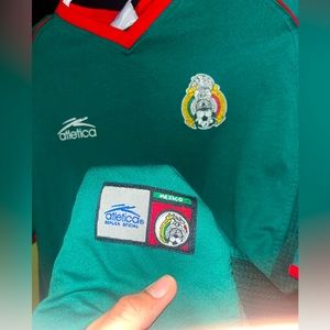 Authentic Mexico jersey vintage !!